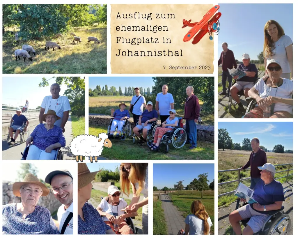 Ausflug zum ehemaligen Flugplatz Johannisthal